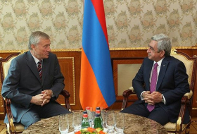 CSTO Secretary General briefs Armenian President on Cobalt 2016 military drills 